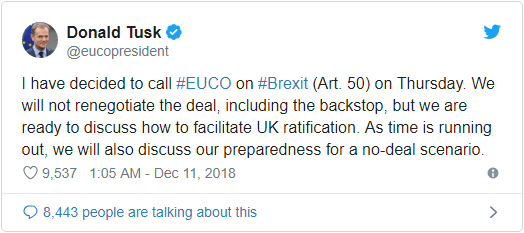 donaid tusk tweet