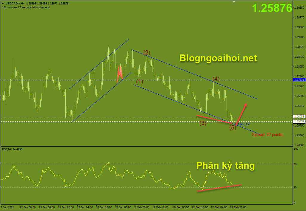 Tổng hợp kèo giao dịch Forex ngày 22/2