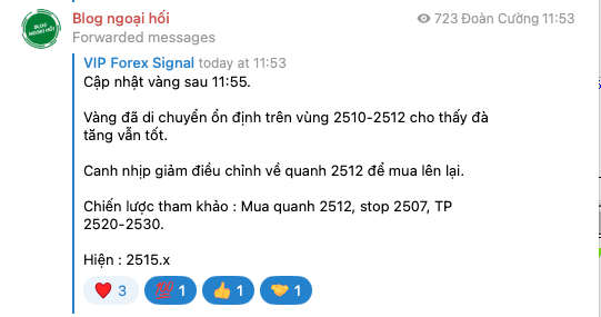 telegram vàng 29/8