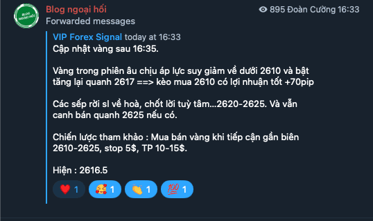 telegram vàng 30/12 -6