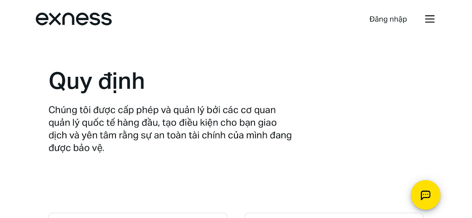 Quản lý và giấy tờ pháp lý của sàn Exness